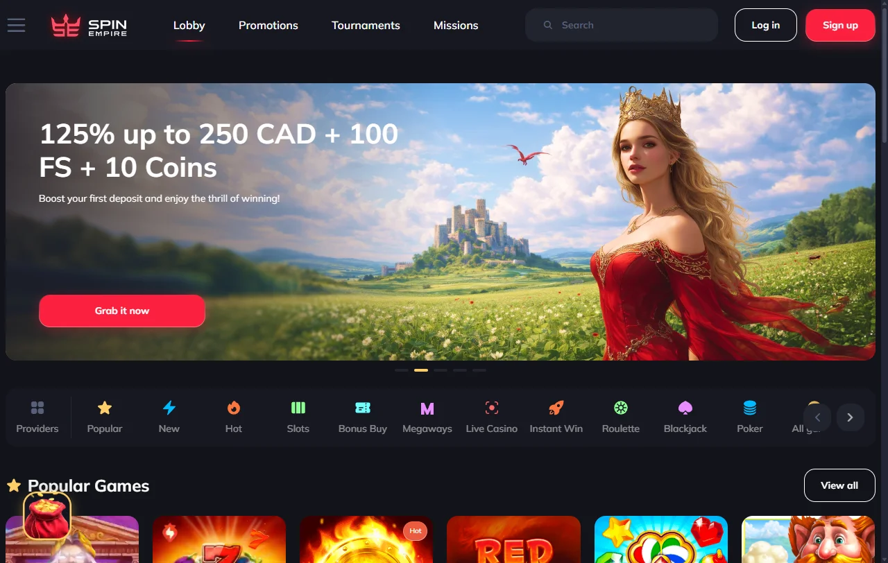 Análisis completo SpinEmpire Casino España para jugadores españoles