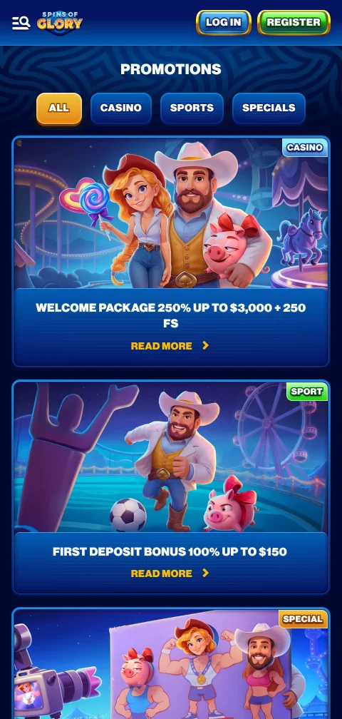 Métodos pagos y retiros en Spins of Glory Casino España