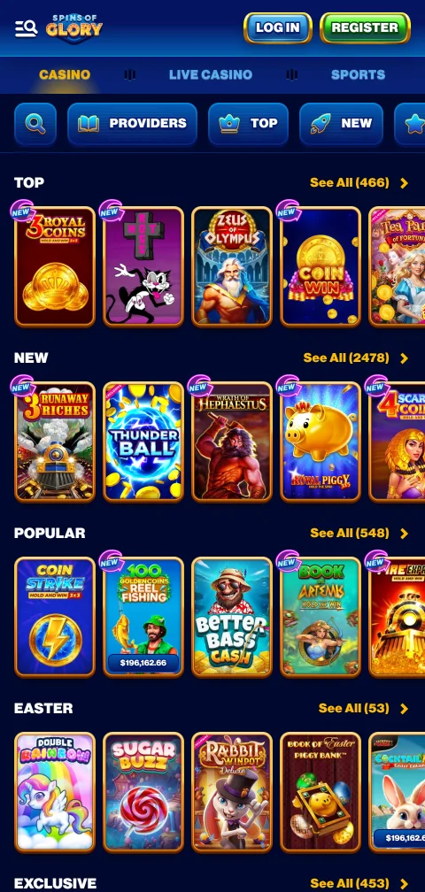 Licencia y medidas seguridad Spins of Glory Casino España