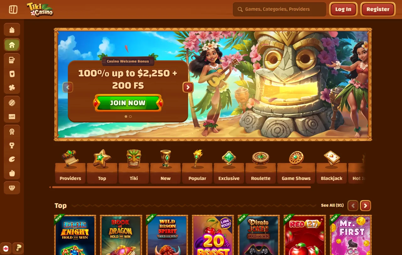 Tiki casino análisis completo para jugadores de España