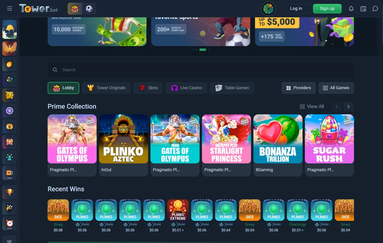 Tower.Bet casino España análisis completo plataforma España