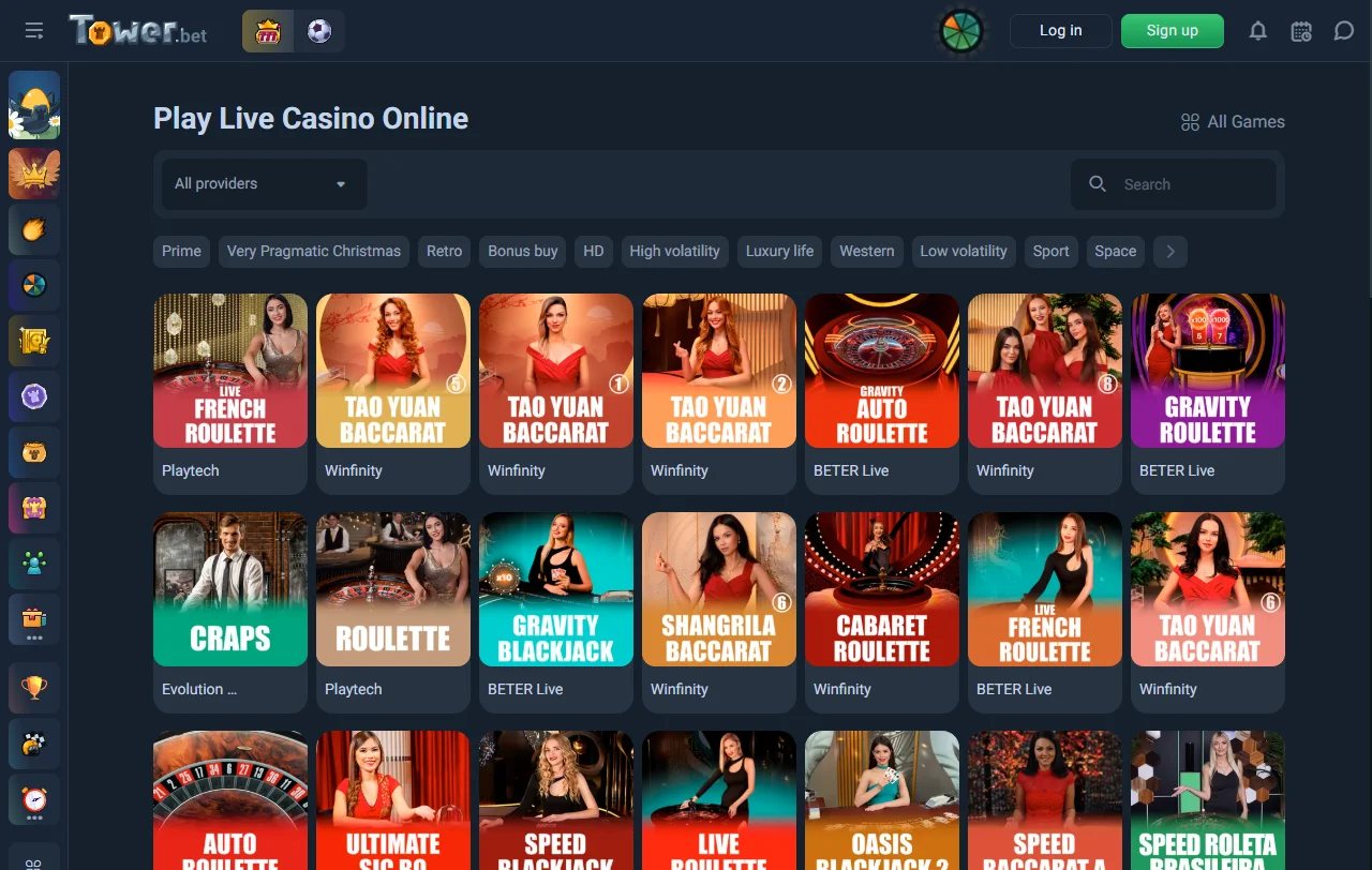 Bonos promociones bienvenida Tower.Bet casino España ofertas