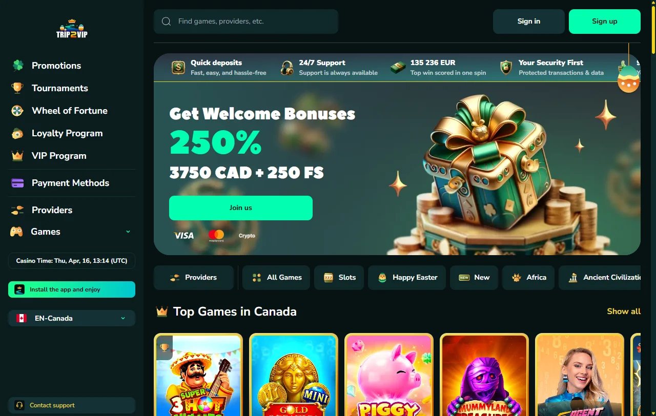 Trip2Vip Casino España análisis completo plataforma jugadores España