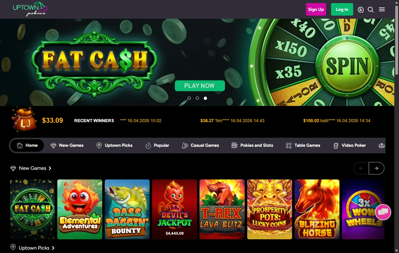 Análisis completo Uptown Pokies Casino España para jugadores España