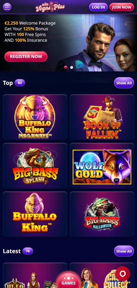 Gaming móvil accesible en VegasPlus casino España