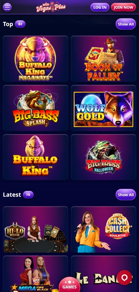 Métodos pago y retiros en VegasPlus casino España móvil