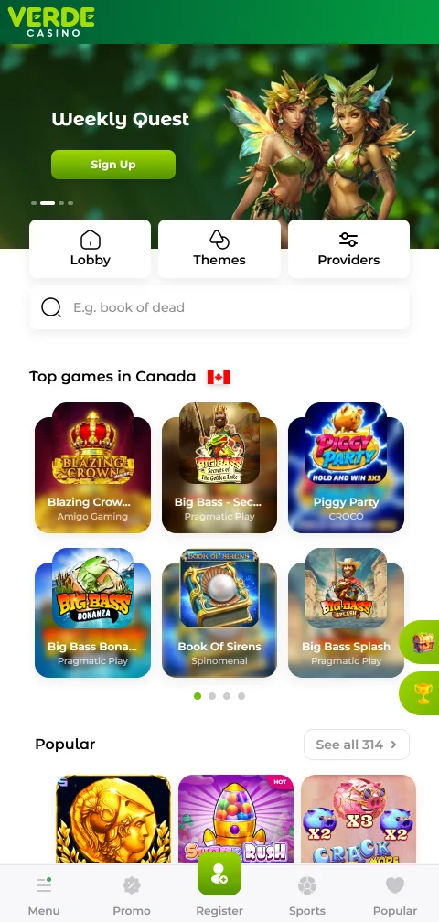 Verde Casino acceso móvil y compatibilidad desde smartphone