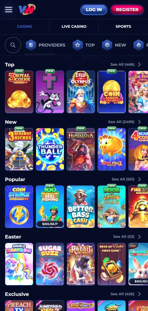 ViperWin Casino depósitos, retiradas y métodos de pago disponibles