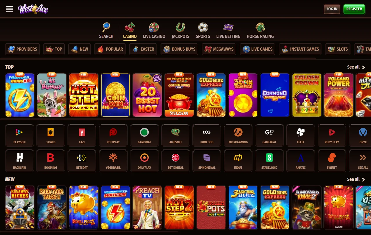 Westace Casino análisis completo para jugadores de España