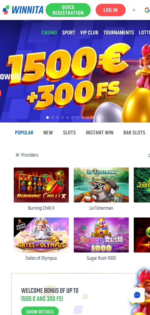 Winnita casino España experiencia gaming móvil accesibilidad