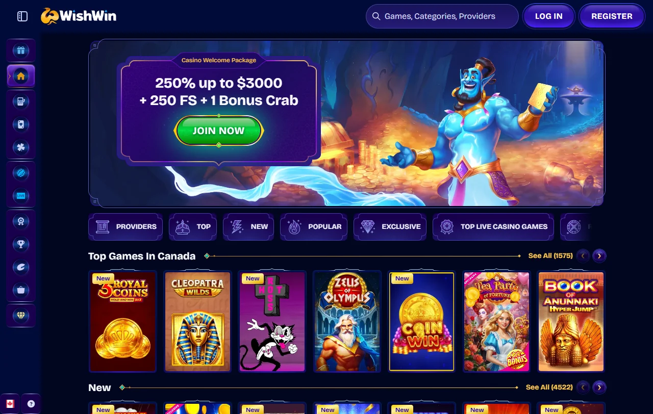 Wishwin Casino análisis completo para jugadores de España