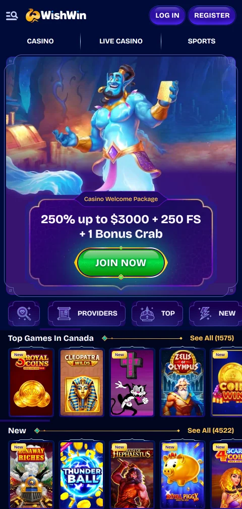 Wishwin Casino acceso móvil y experiencia adaptada